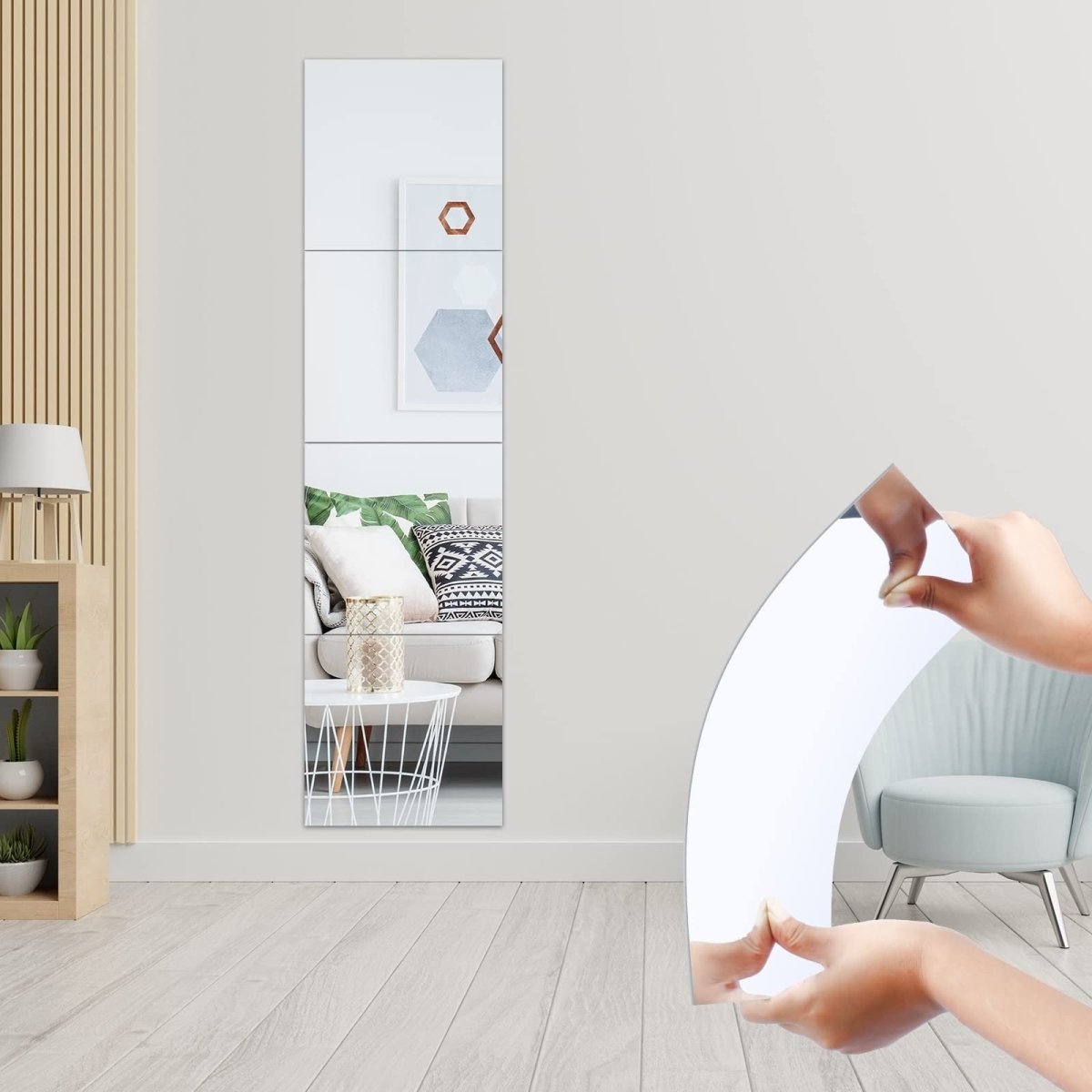 Mirror - Elegant Wall Decoration - Easy to Install | Madigas