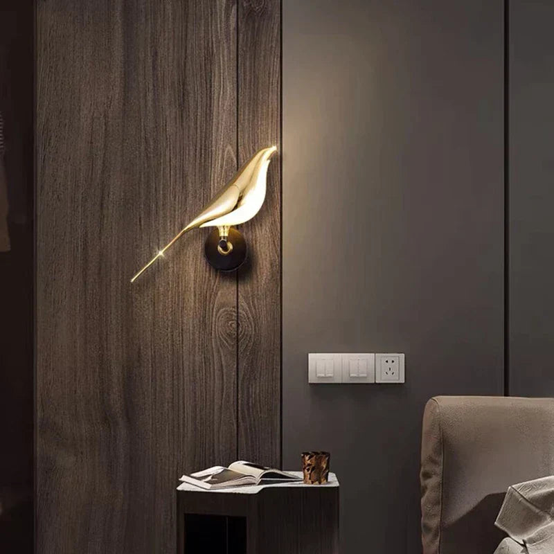 Modern LED Wall Lamps Bird Design