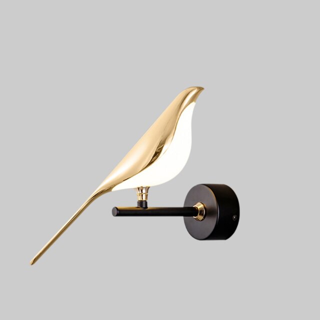 Modern LED Wall Lamps Bird Design