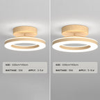Round ceiling lamp LED acrylic for hallway and entrance