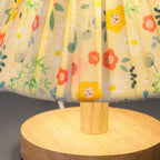 Modern minimalist creative iron flower-shaped 1-lamp table lamp