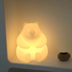 Contemporary Creative Bear PE LED Table Lamp for the Living Room