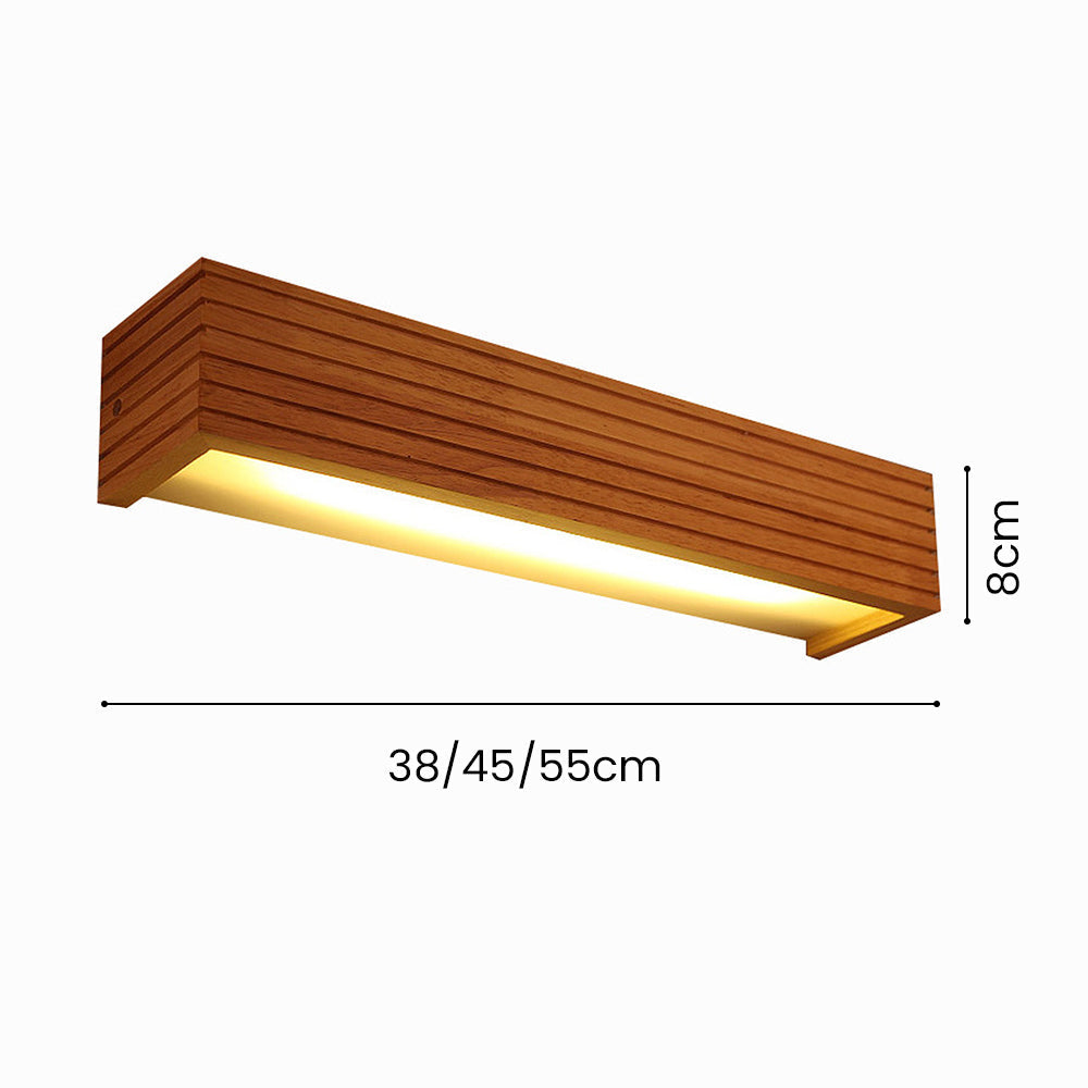 Madigas | Wooden Wall Lights for Bathroom Mirrors – Stylish Functional Illumination for Home Decor & Vanity Lighting