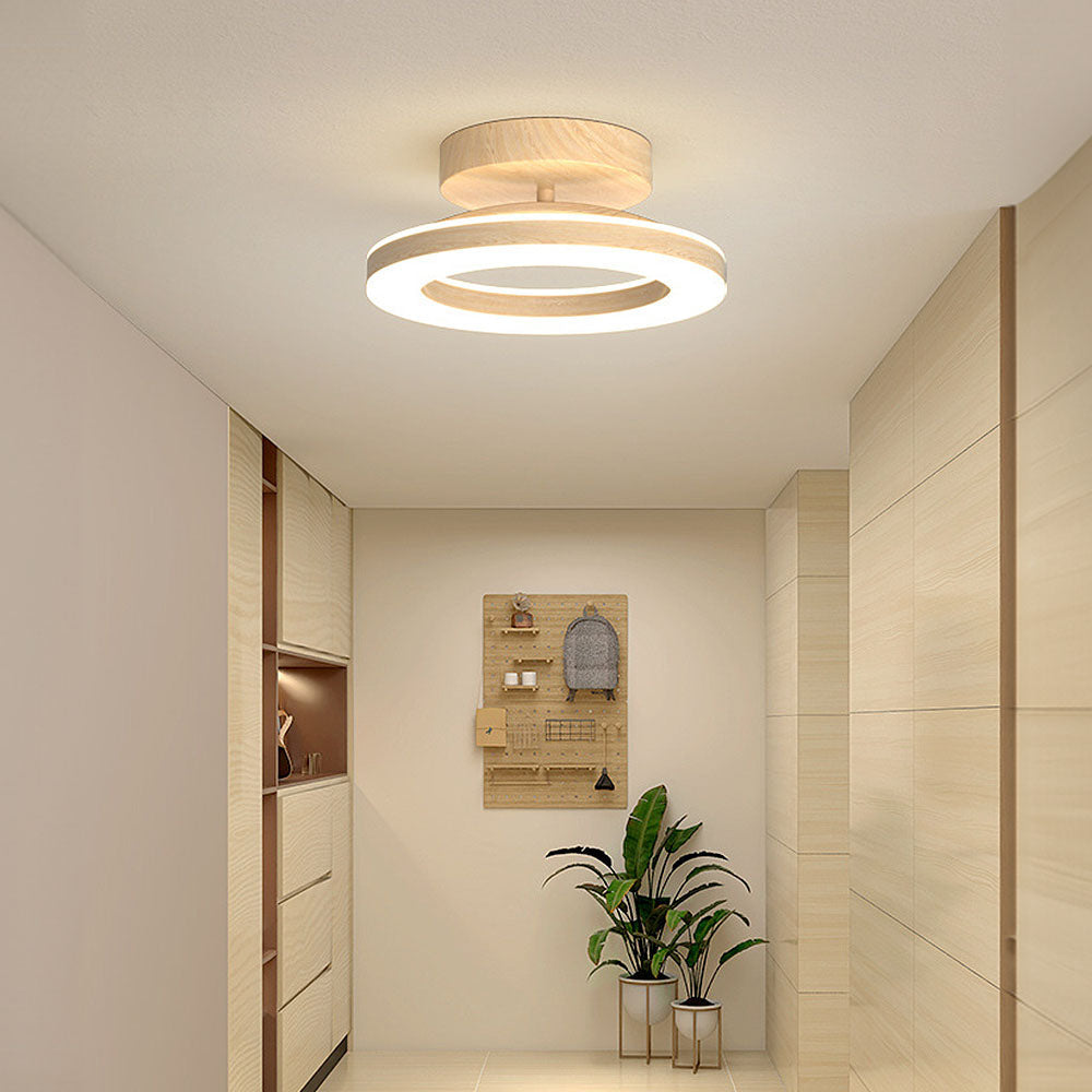 Round ceiling lamp LED acrylic for hallway and entrance