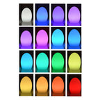RGB ABS egg-shaped LED Decorative Table Lamp