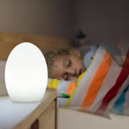 RGB ABS egg-shaped LED Decorative Table Lamp