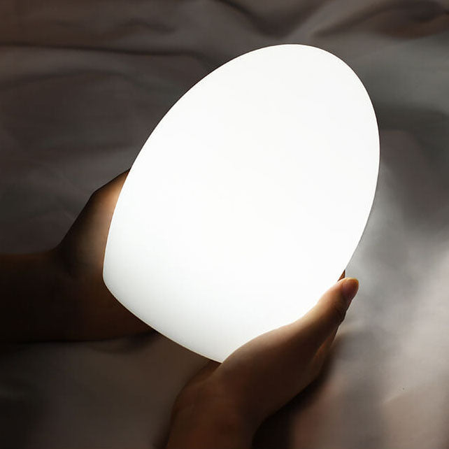 RGB ABS egg-shaped LED Decorative Table Lamp