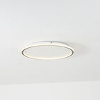 LunaNova - Modern LED ceiling light metal/acrylic for living and bedrooms, Madigas black/white design