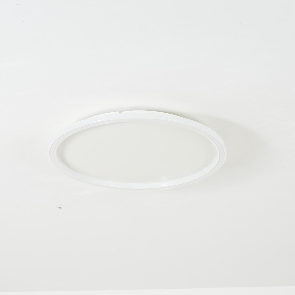 LunaNova - Modern LED ceiling light metal/acrylic for living and bedrooms, Madigas black/white design