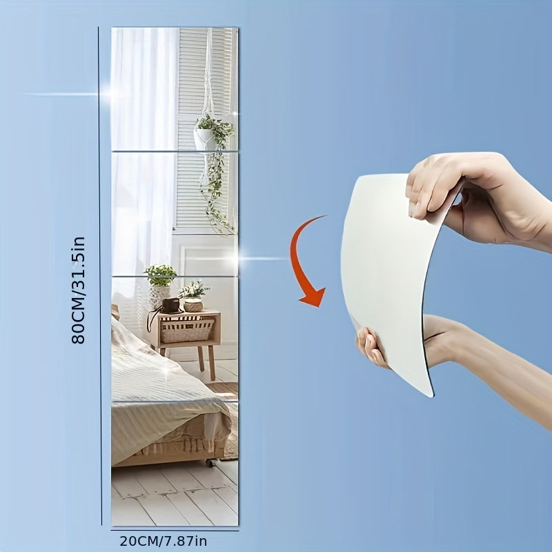 AcrylicSafe Mirrors Set – Stylish and Break-resistant Mirrors Madigas