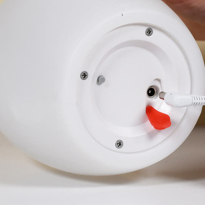 RGB ABS egg-shaped LED Decorative Table Lamp