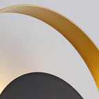 More modern minimalist iron circle ring 1-light wall lights lamp for bedroom