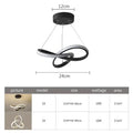 Modern LED ceiling lamp - WaveGlow