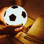 Creative Soccer Silicone LED Night Table Lamp with USB Charging