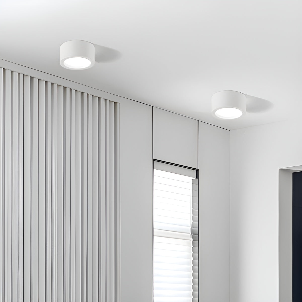 Modern LED ceiling light – Round shape & warm LED light | Cozy lighting for any room