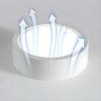 Modern LED ceiling light – Round shape & warm LED light | Cozy lighting for any room
