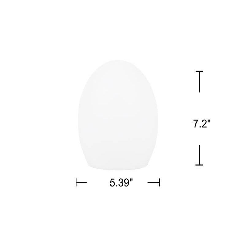 RGB ABS egg-shaped LED Decorative Table Lamp