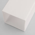 Modern minimalist solid wood cube glass column 1 lamp wall lights