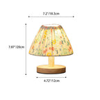 Modern minimalist creative iron flower-shaped 1-lamp table lamp