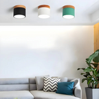 Vintage LED ceiling lamp