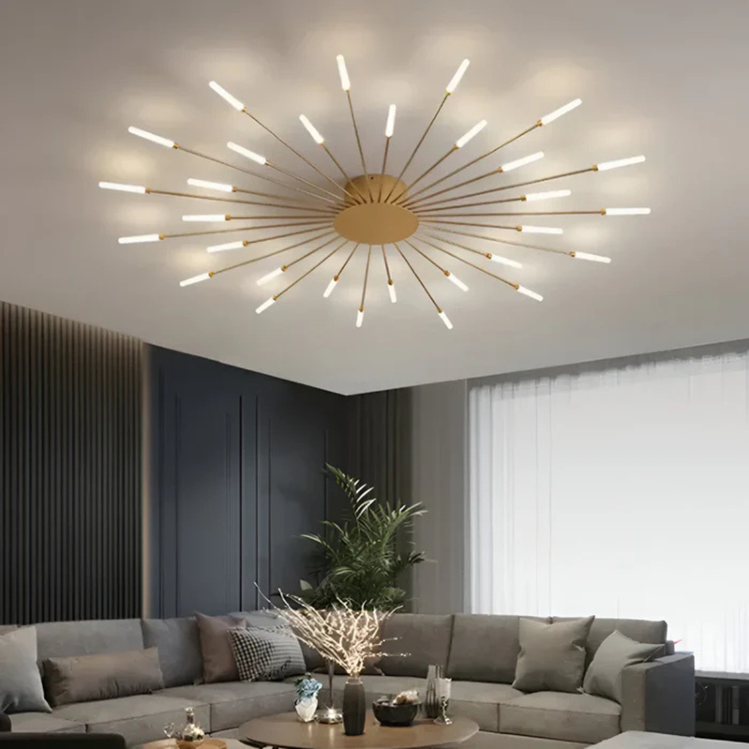 Luxurious LED ceiling light | Stylish ceiling light for the living room