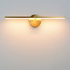 Nordic Minimalist Aluminium Long Bar Switch LED Mirror Wall Light Lamp | Madigas