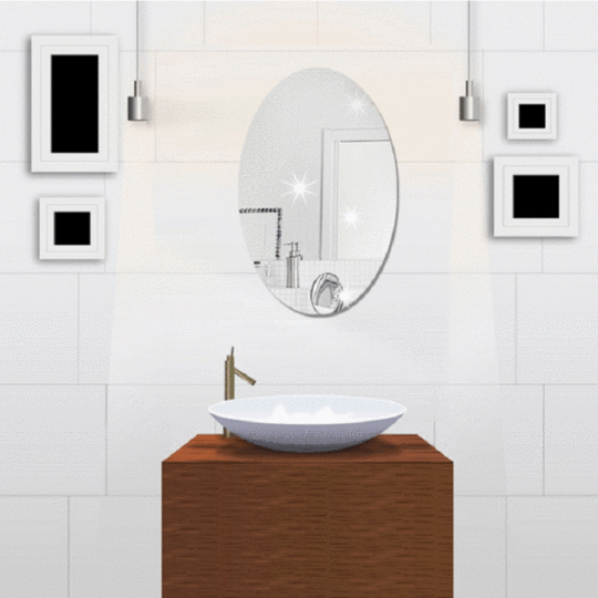 Madigas | Non-glass Mirror Sticker