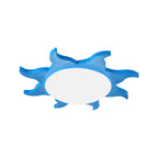 Children's room ceiling lamp – Sun-shaped LED lighting