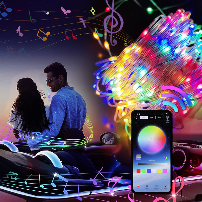 Colorful remote control LED strip lights