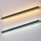 Svelte linear outdoor wall light IP65