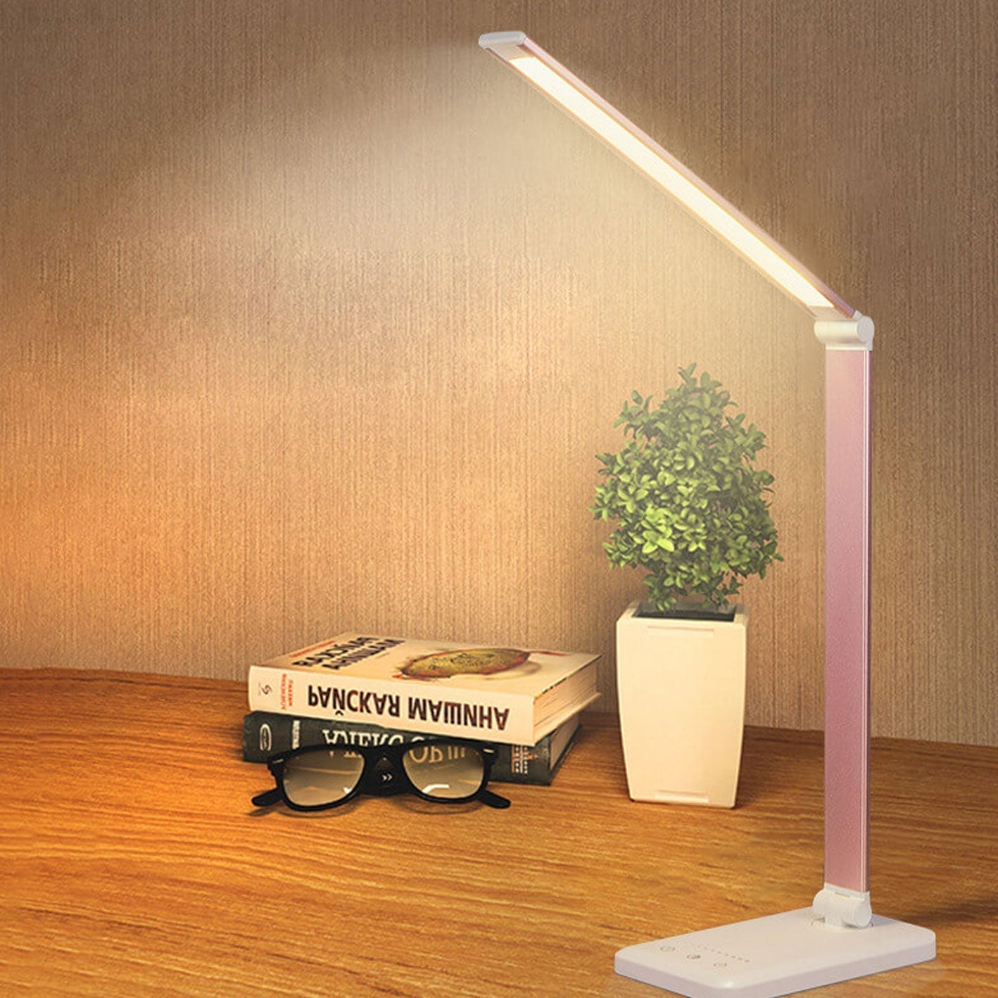 Nordic Creative Foldable Touch Dimmer LED Desk Lamp