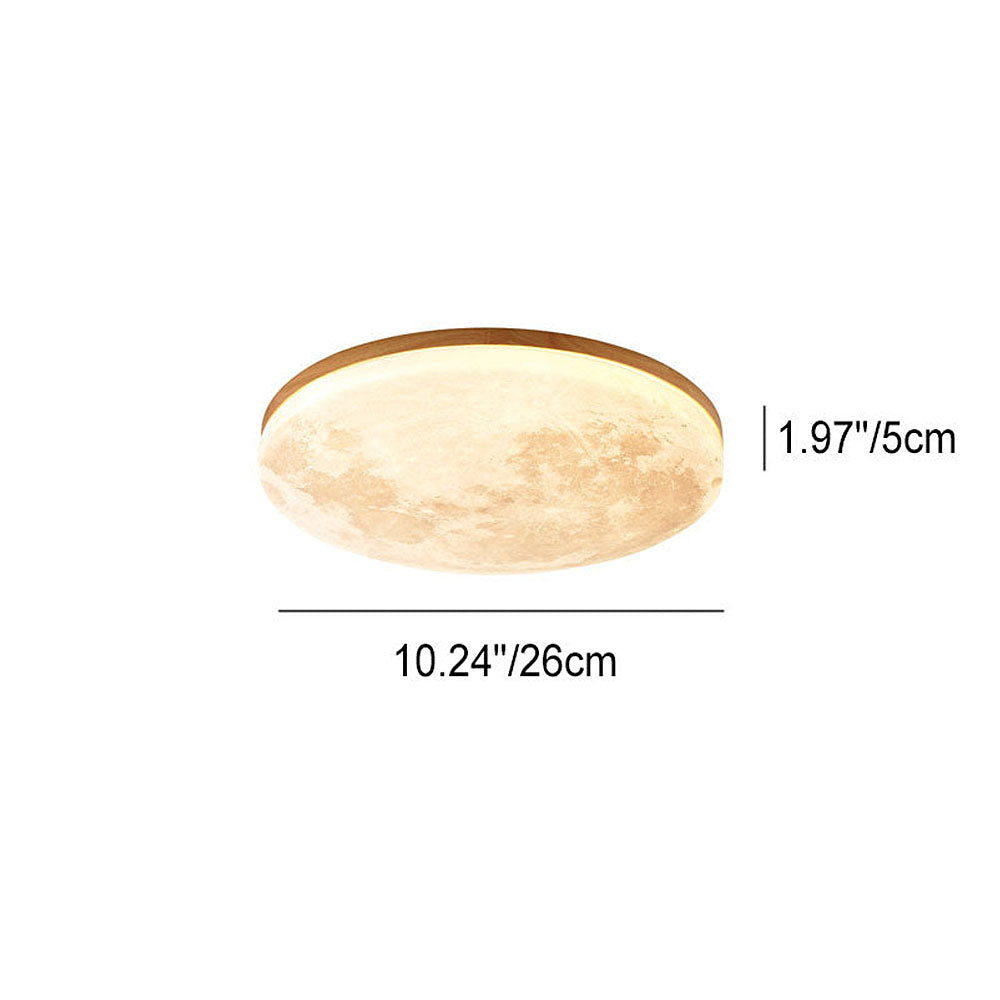 LunaGlow - Moon lamp ceiling lamp with gentle LED lighting
