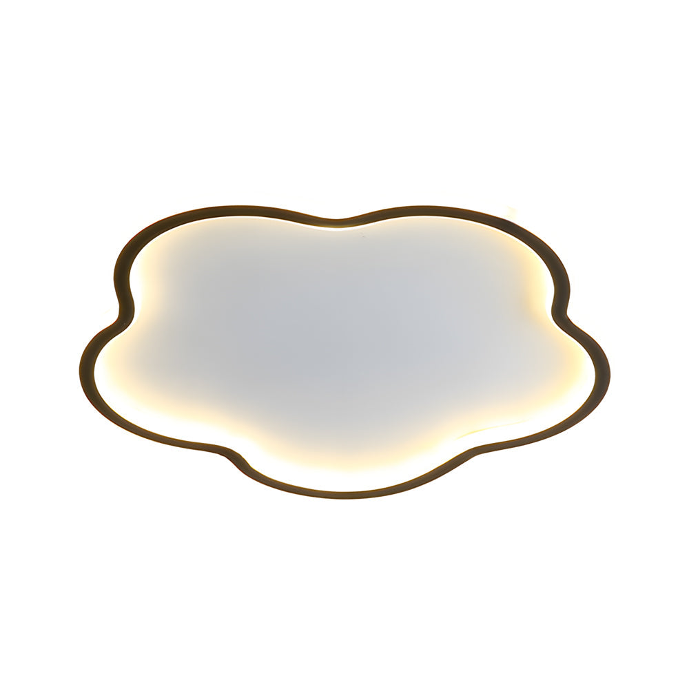 Nordic ceiling lamp in pentagram design – aluminum ceiling lamp for the bedroom