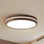 Stylish wood LED ceiling light