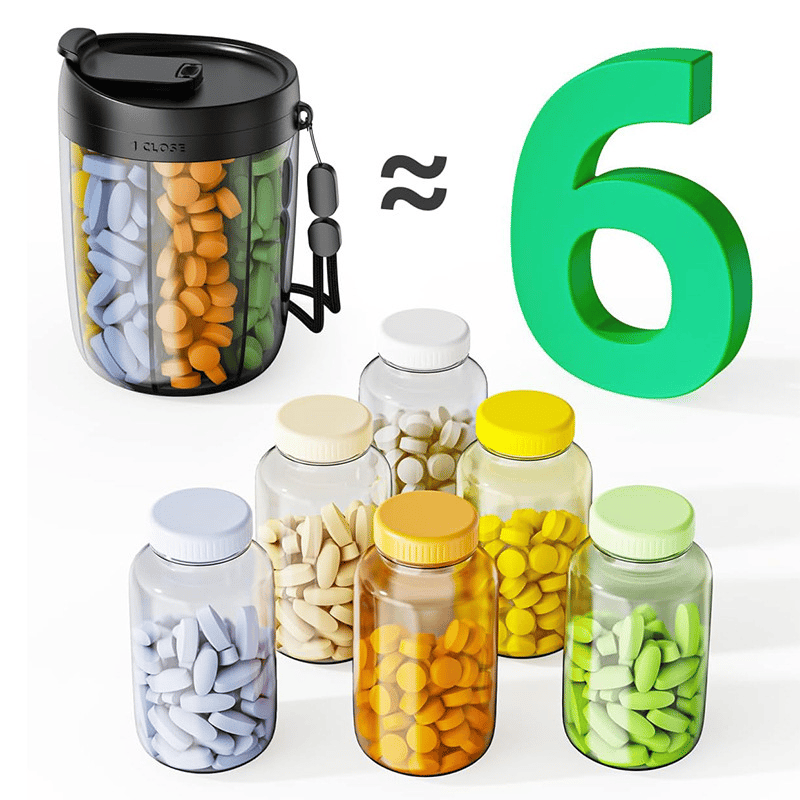 Storage box with 6 compartments – Dailycase