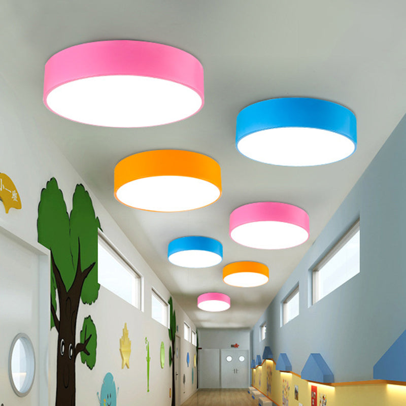 Children's Room LED Ceiling Lamp - Colorful Design with DimmaMadigase Lighting and Remote Control