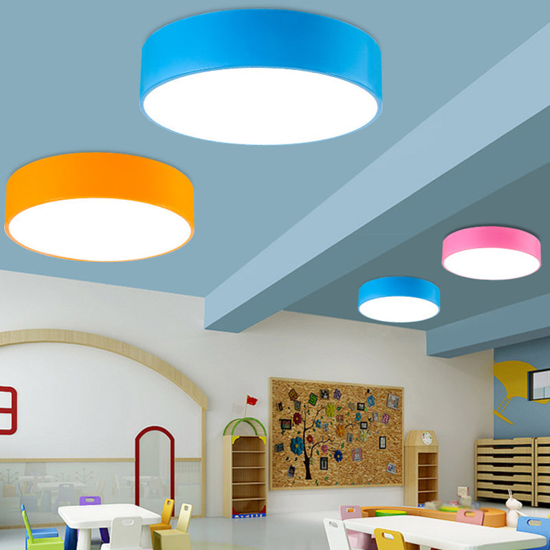 Children's Room LED Ceiling Lamp - Colorful Design with DimmaMadigase Lighting and Remote Control