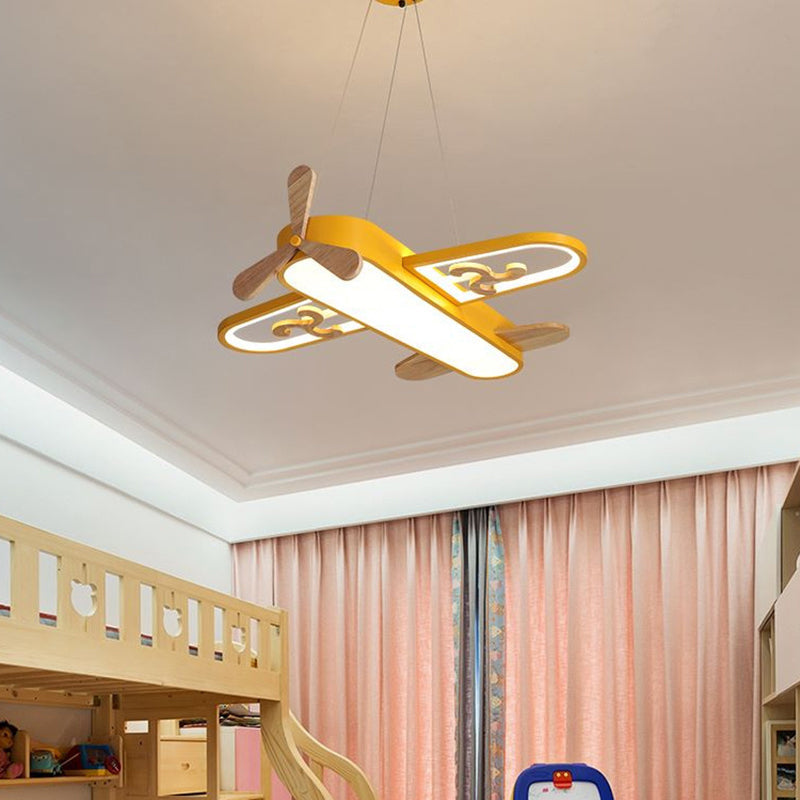 LED Aircraft Children's Room Chandelier - SkyFlyer