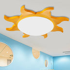 Children's room ceiling lamp – Sun-shaped LED lighting