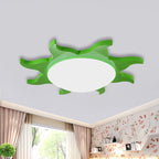 Children's room ceiling lamp – Sun-shaped LED lighting