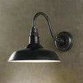 E27 Wall Lighting Industrial Pot Lid-shaped Iron Wall Lamps