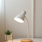 Flashlight-shaped swivel table lamp Macaron Metal 1-lamp night lamp for the children's room