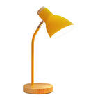 Flashlight-shaped swivel table lamp Macaron Metal 1-lamp night lamp for the children's room