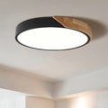 Modern LED ceiling lamp for bedroom - Energy-saving acrylic and metal recessed light, various colors