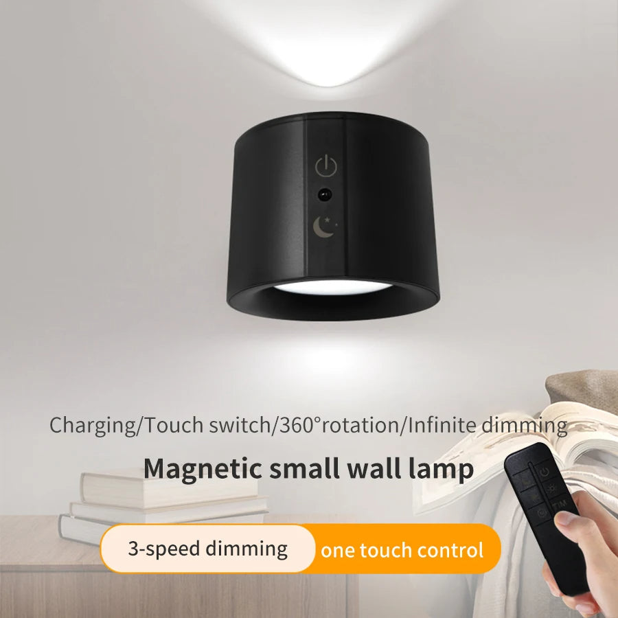 Magnetic LED Wall Lamp with Dual Light