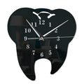 Madigas | GlowDent - Mirror Wall Clock for Dental Hygiene