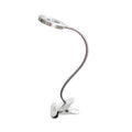 Creative simple USB pants button LED reading clip desk lamp