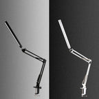 LED foldable long arm clip eye protection USB reading desk lamp