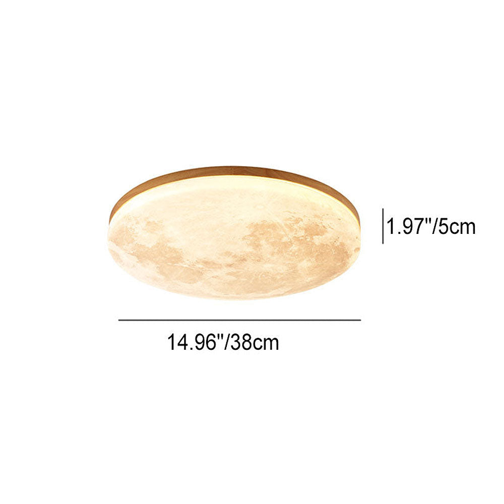 LunaGlow - Moon lamp ceiling lamp with gentle LED lighting