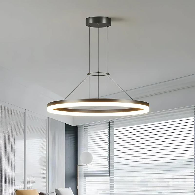 Modern minimalist LED pendant lamp for living room and kitchen